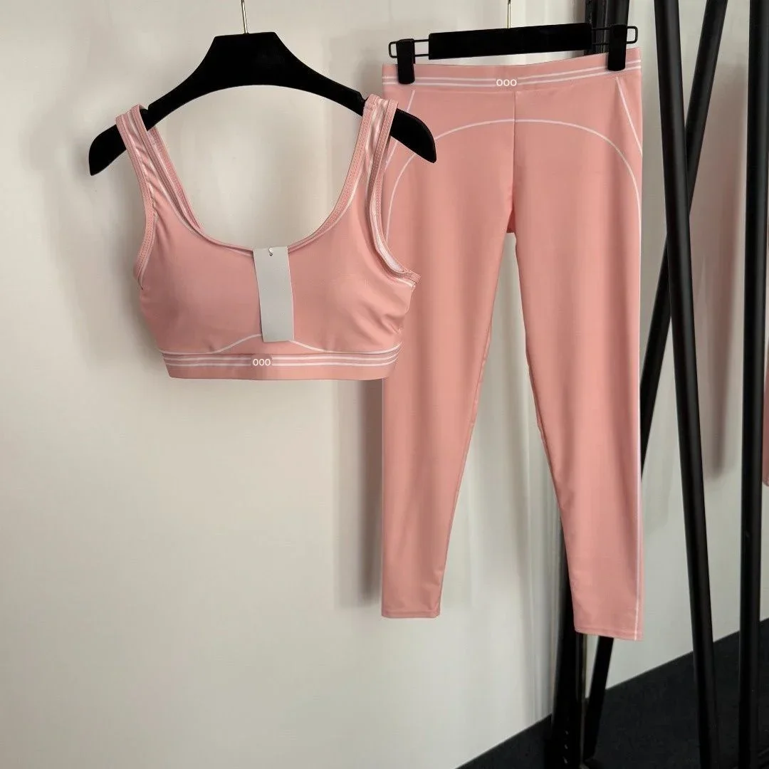 Pilates Yoga Top - Atlet ve Pantolon İki Parçalı Nefes