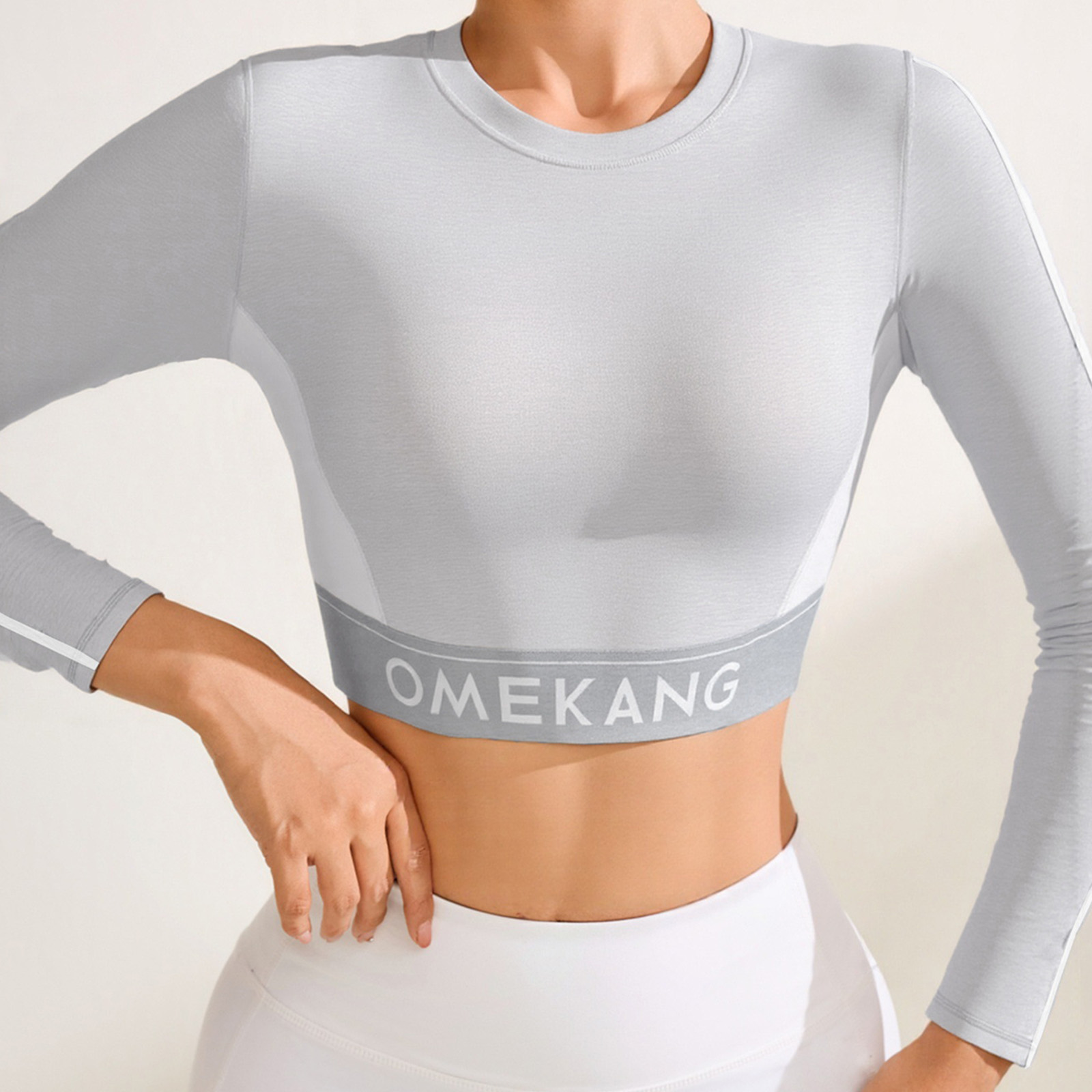 Kadın Yoga Crop Top Uzun Kollu - Pilates Yoga Top incelemesi ve fiyatı