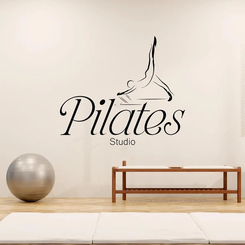 Pilates Stüdyosu Etiket Duvar  - Pilates Yoga Quotes incelemesi ve fiyatı