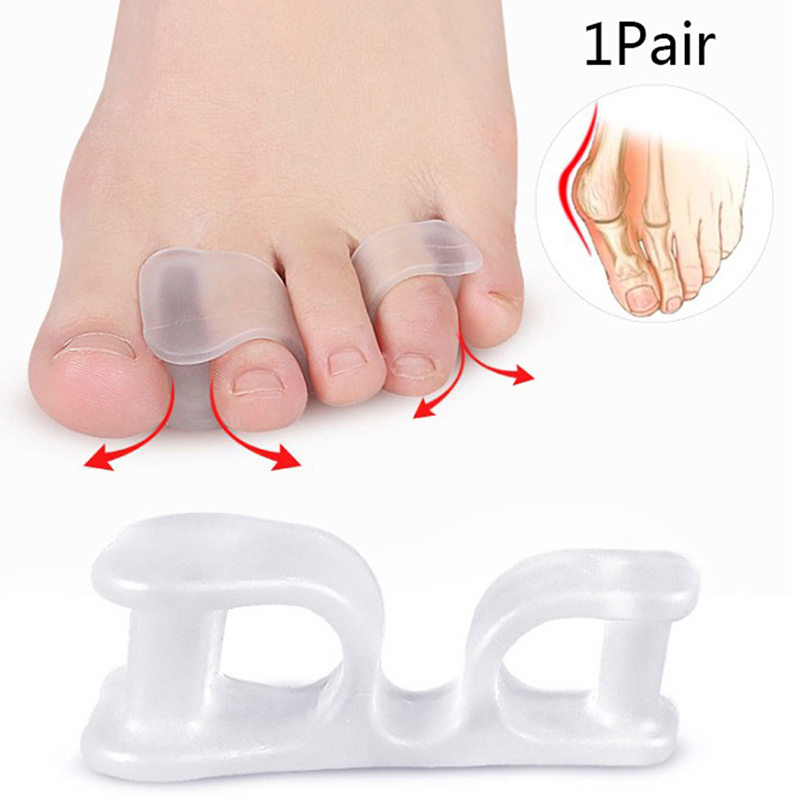 1 çift büyük ayak iki delikli  - Toe Separator Silicon incelemesi ve fiyatı