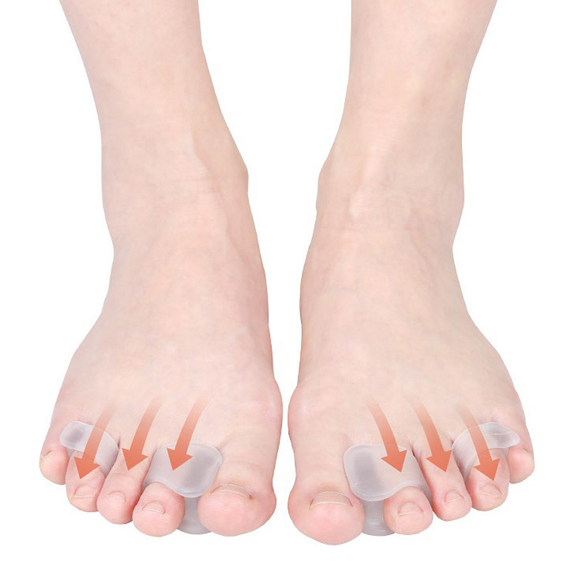 1 çift büyük ayak iki delikli  - Toe Separator Silicon incelemesi ve fiyatı