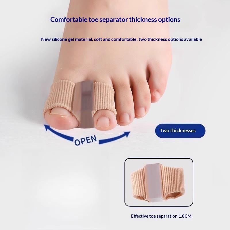 【B】1/2PCS Silikon Ayak Parmak  - Toe Separator Silicon incelemesi ve fiyatı