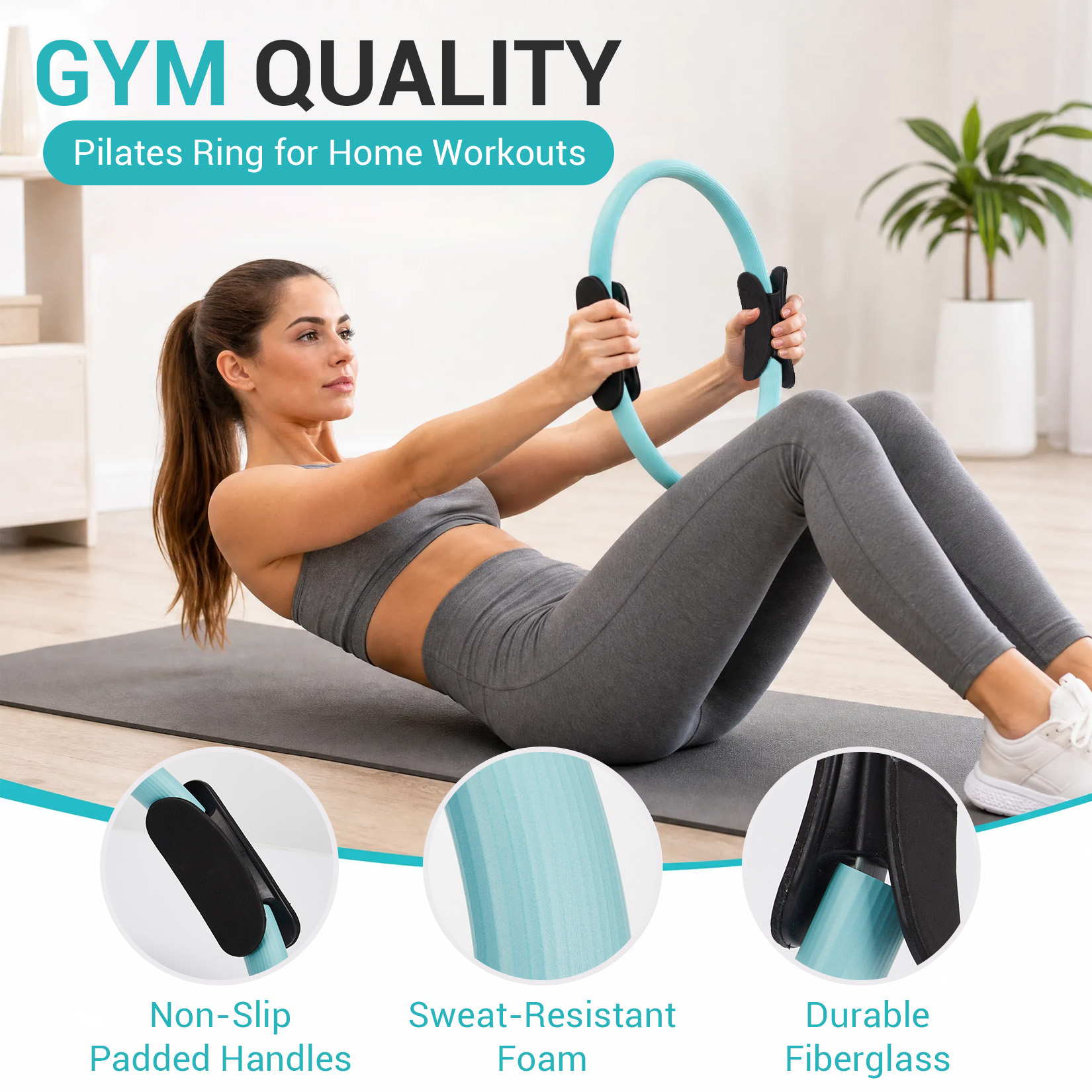 Pilates Eğitim Seti, 6'sı 1 Ar - Pilates Yoga Home Workout incelemesi ve fiyatı